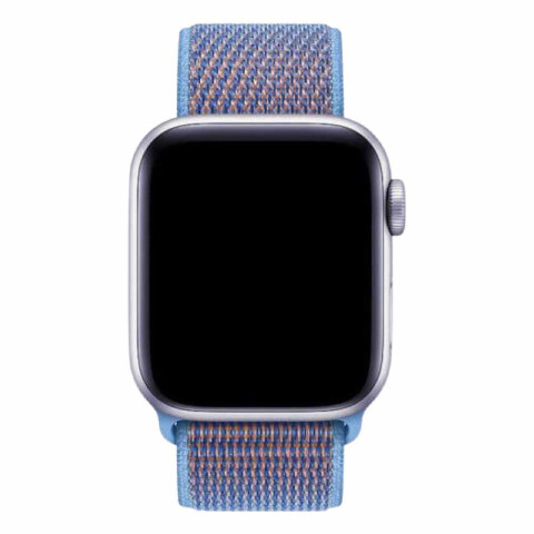 Ремінець Nylon loop для Apple Watch 42/44/45mm Cerulean